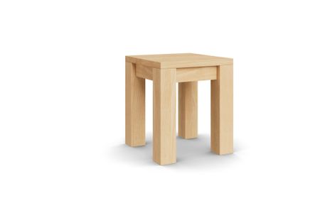 Hocker Caya aus Buche Massivholz