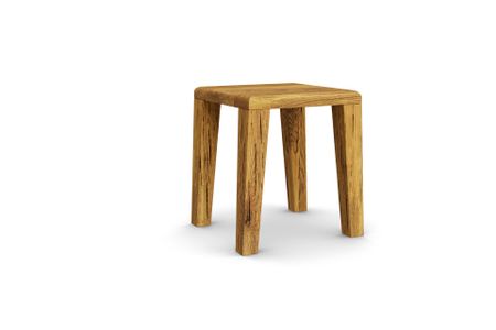 Hocker Keto aus Asteiche Massivholz