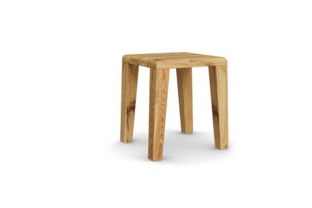 Hocker Keto aus Eiche Massivholz