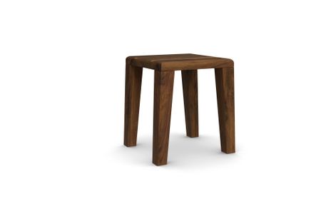 Hocker Keto aus amerikanischer Nussbaum Massivholz