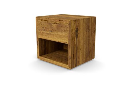 Nachttisch Kameo aus Asteiche Massivholz