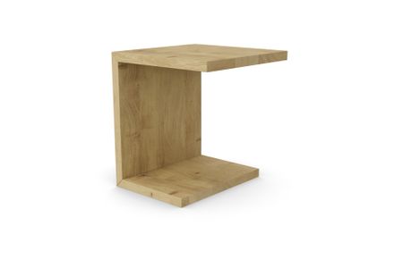 Nachttisch Mano aus Eiche hell Massivholz