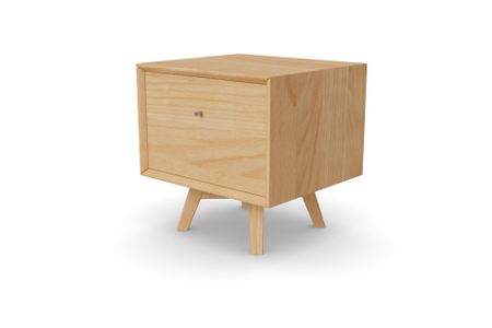 Nachttisch Quinto aus Buche Massivholz