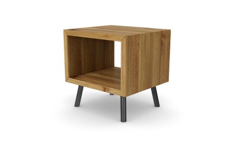 Nachttisch Viana aus Eiche Massivholz
