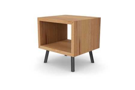 Nachttisch Viana aus Kernbuche Massivholz