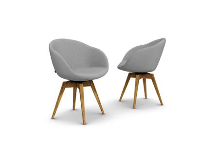 Stuhl Aimeo aus Eiche Massivholz