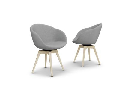 Stuhl Aimeo aus Eiche Massivholz