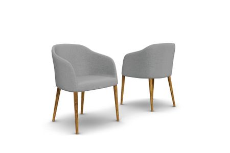 Stuhl Brava aus Eiche Massivholz