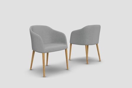 Stuhl Brava aus Eiche Massivholz