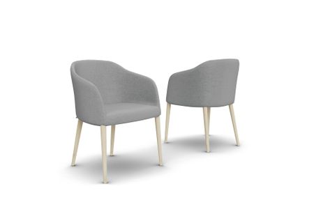 Stuhl Brava aus Eiche Massivholz