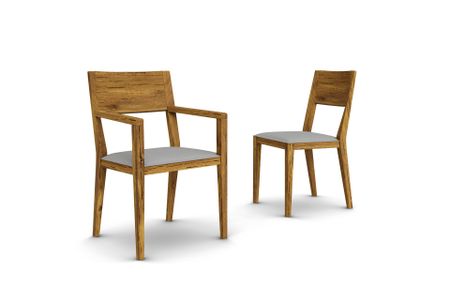Stuhl Caypo aus Eiche Massivholz
