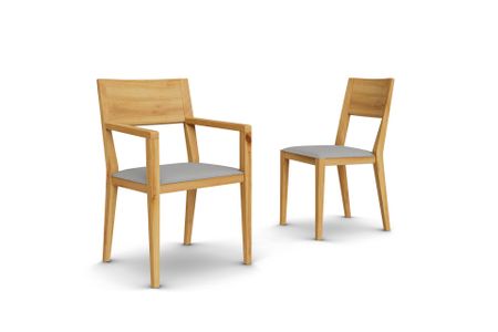 Stuhl Caypo aus Eiche Massivholz