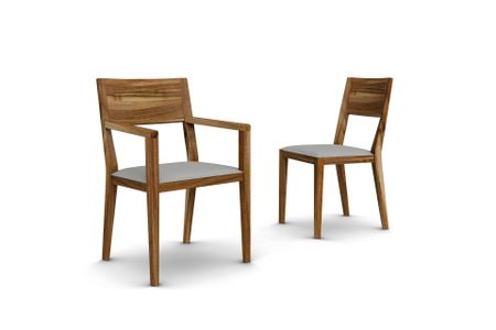 Stuhl Caypo aus Eiche Massivholz