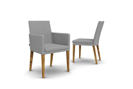 Stuhl DuronH aus Eiche Massivholz