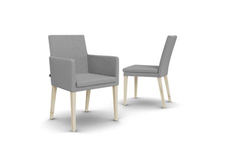 Stuhl DuronH aus Eiche Massivholz