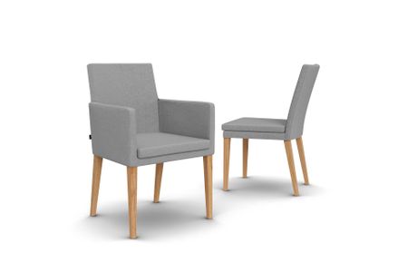 Stuhl DuronH aus Eiche Massivholz