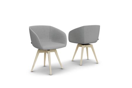 Stuhl Vedra aus Eiche Massivholz