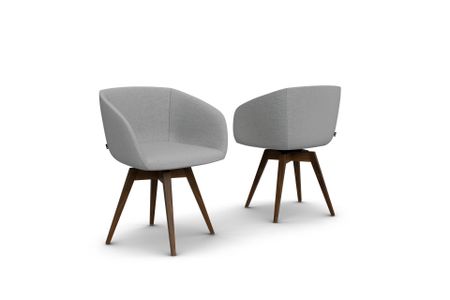 Stuhl Vedra aus Eiche Massivholz