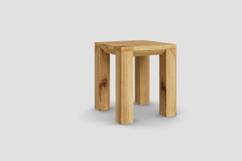 Hocker-Konfigurator: Hocker nach Maß aus Massivholz