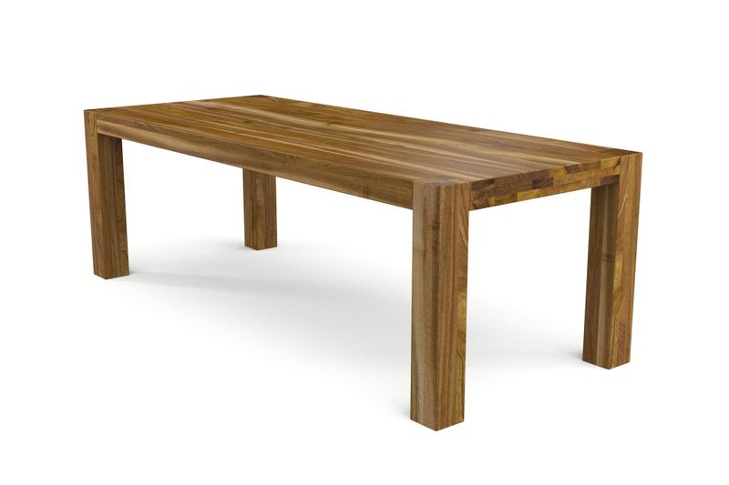 Esstisch BAMACO aus Europäischem Nussbaum Massivholz geölt