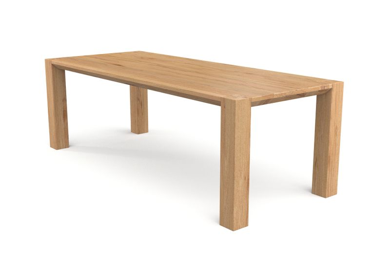 Esstisch BESOS aus Kernbuche Massivholz geölt