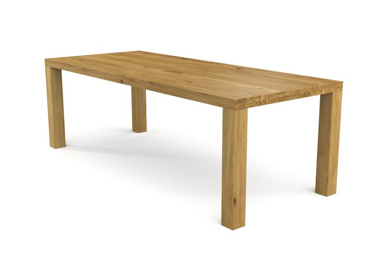 Esstisch CARACAS aus Eiche, 180 × 90 cm