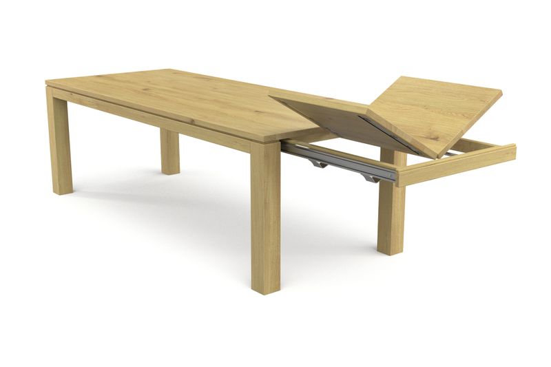 Esstisch CASA aus Eiche hell Massivholz geölt