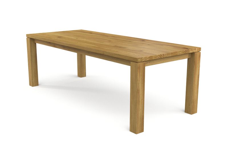 Schreibtisch 140 × 70 cm CAYA aus Eiche