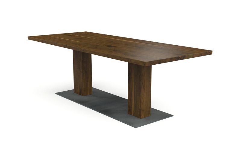 Esstisch MILAN aus Amerikanischem Nussbaum Massivholz geölt