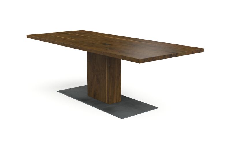 Esstisch MILAS aus Amerikanischem Nussbaum Massivholz geölt