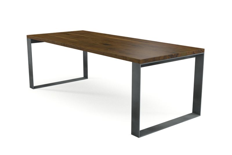 Esstisch STANLEY aus Amerikanischem Nussbaum Massivholz geölt