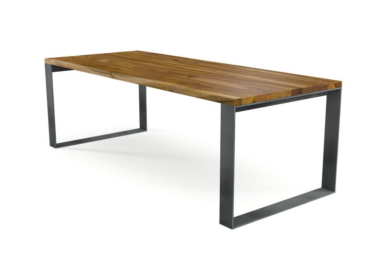 Esstisch STANLEY aus Europäischem Nussbaum Massivholz geölt