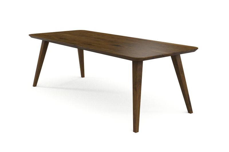 Esstisch TALOS aus Amerikanischem Nussbaum Massivholz geölt