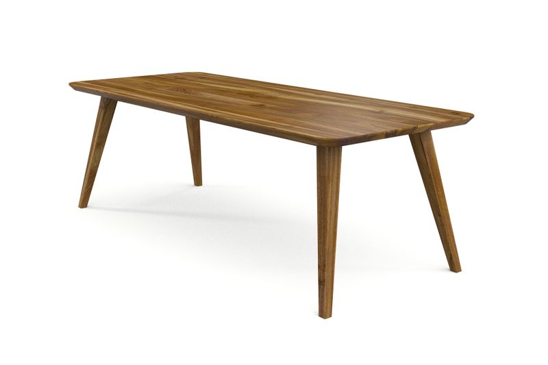 Esstisch TALOS aus Europäischem Nussbaum Massivholz geölt