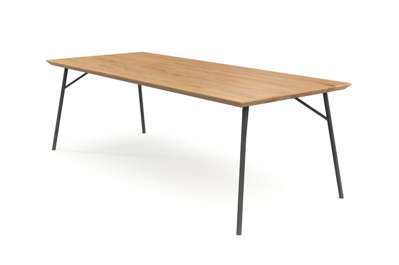 Esstisch VIANA aus Kernbuche Massivholz geölt