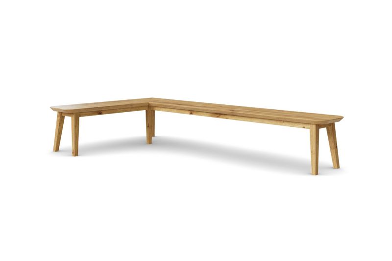 Eckbank TALOS aus Eiche, 200 × 160 cm