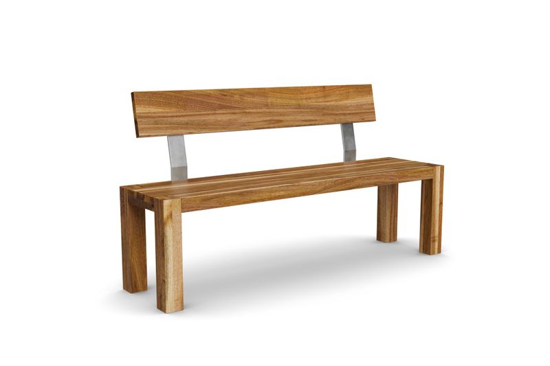 Bank BAMACO aus Massivholz