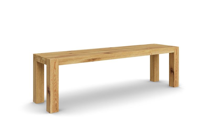 Sitzbank BAMACO aus Eiche, 160 cm