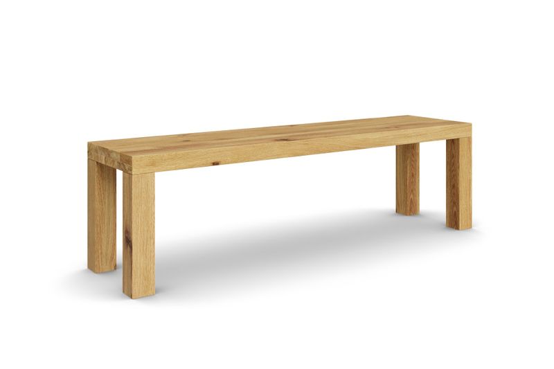 Sitzbank CARACAS aus Eiche, 160 cm