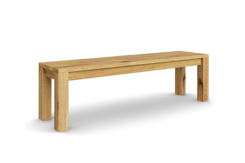 Sitzbank CAYA aus Eiche, 160 cm