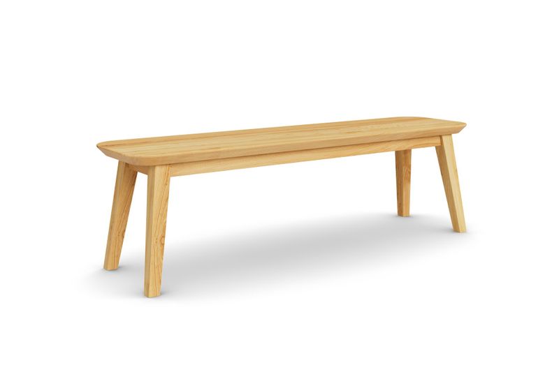 Sitzbank TALOS ohne Lehne aus Kirschbaum, 160 cm