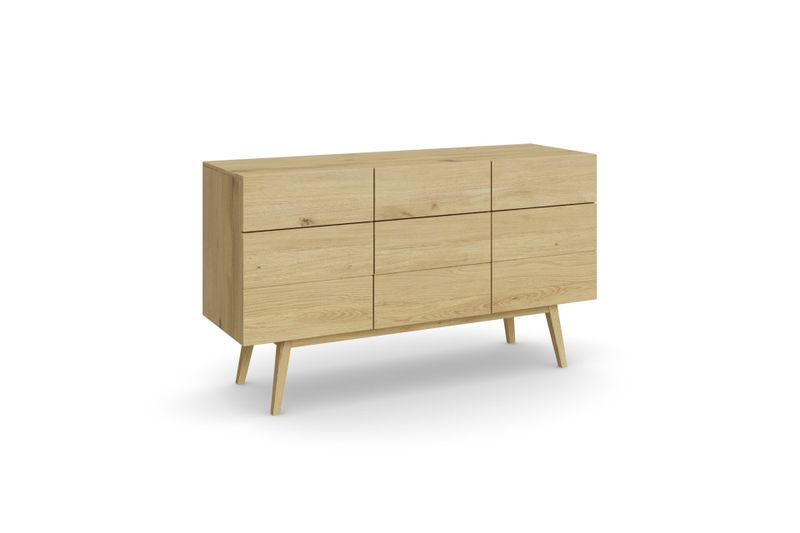 Sideboard Astana aus Eiche hell