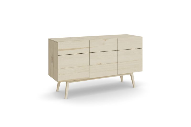 Sideboard Astana aus Esche hell