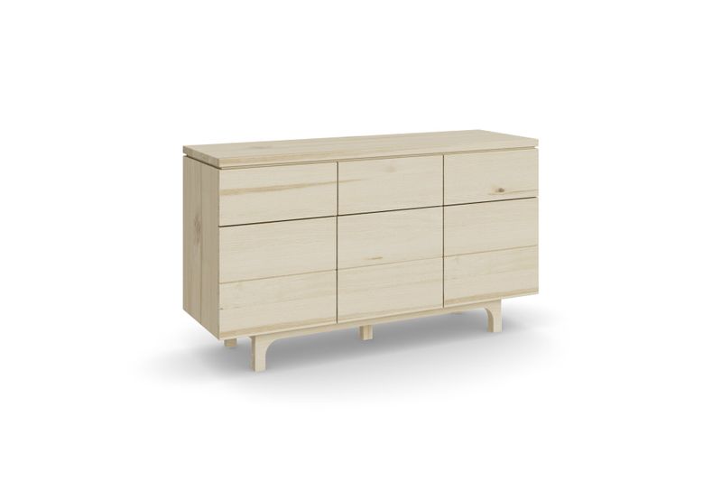 Sideboard Shayan aus Esche hell