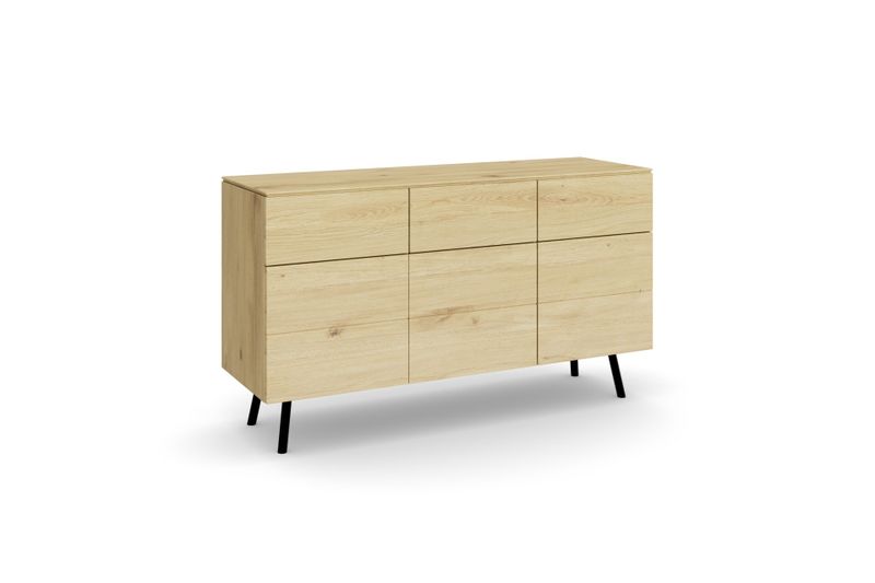 Sideboard Viana aus Eiche hell